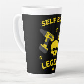 zelfgebouwde T-Shirt Latte Mok (Linkerhoek)