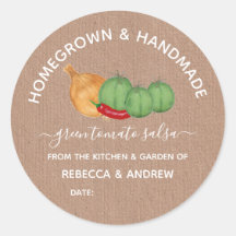 Zelfgekweekte & Handgemaakte Groene Tomaten Salsa 