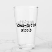 zelfgekweekte hippie glas (Voorkant)