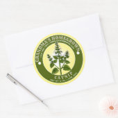 Zelfgekweekte kattenkruid label Sjabloon (Envelop)