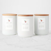 Zelfgemaakt Apple Cider Gift Label Voedselcontainer Etiket (Flessen)