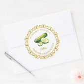  zelfgemaakt augurk label l wit (Envelop)