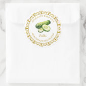  zelfgemaakt augurk label l wit (Tas)