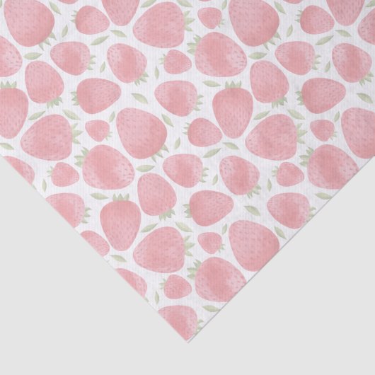 Zelfgemaakt bad & lichaam | Aardbei Tissuepapier (Detail)