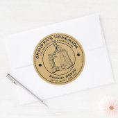  Zelfgemaakt Baked Goods Label Sjabloon (Envelop)