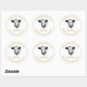 Zelfgemaakt Beef Jerky Label (Vel)