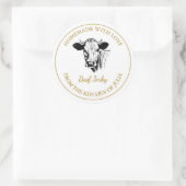 Zelfgemaakt Beef Jerky Label (Tas)