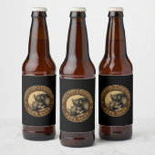 Zelfgemaakt Bierlabel Boars Head Sjabloon Bier Etiket (Flessen)
