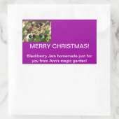 Zelfgemaakt Blackberry Jam label (Tas)