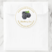 Zelfgemaakt BlackBerry Jam Label | Wit (Tas)