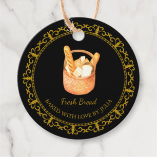 zelfgemaakt Brood Hang Label