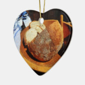 Zelfgemaakt Brood Keramisch Ornament (Links)