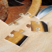 Zelfgemaakt brood legpuzzel (Zijkant)