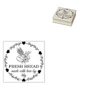 Zelfgemaakt Brood Rubberstempel (Gestempeld)