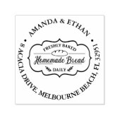 Zelfgemaakt brood Thema Zelfinktende Stempel (Design)