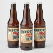 Zelfgemaakt brouwsel bier etiket (Flessen)