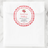 Zelfgemaakt Cranberry Chutney Pot Etiket (Tas)