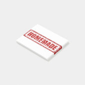 Zelfgemaakt geschreven post-it® notes (Schuin)