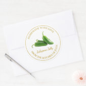 Zelfgemaakt Jalapeno Jelly Label | Wit (Envelop)