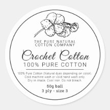 Zelfgemaakt katoenen garen haak katoenen draad pro