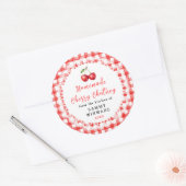 Zelfgemaakt Kersen Chutney Pot Etiket (Envelop)