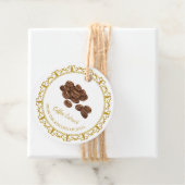  Zelfgemaakt Koffie Extract Hang Label (In situ)