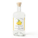 Zelfgemaakt Limoncello groot flesetiket |