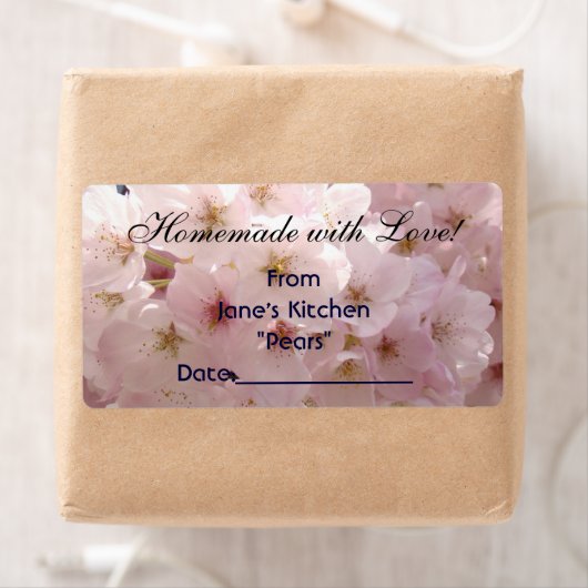 Zelfgemaakt met liefde! Jar labels van Naam Keuken (Insitu)