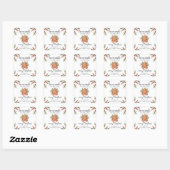 Zelfgemaakt met liefde Kerstcadeau Label Stickers (Vel)