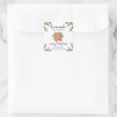 Zelfgemaakt met liefde Kerstcadeau Label Stickers (Tas)