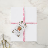 Zelfgemaakt met liefde Kerstcadeau Tags Cadeaulabel (Met Touw)