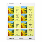 Zelfgemaakt met liefde uit je keuken Canning Jars Etiket (Full Sheet)