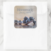 Zelfgemaakt met liefde van mijn keuken Stickers (Tas)