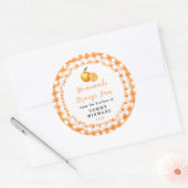 Zelfgemaakt Oranjejam Pot Etiket (Envelop)