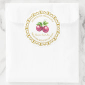 Zelfgemaakt Passion Fruit Jam Label L Wit (Tas)