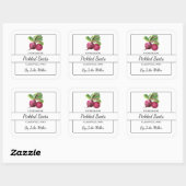 Zelfgemaakt Pickled Beets Square Label (Vel)