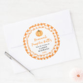 Zelfgemaakt Pompoenboter Etiket (Envelop)