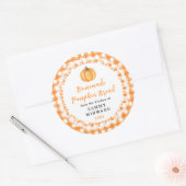 Zelfgemaakt Pompoenbrood Label (Envelop)