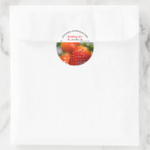 Zelfgemaakt Strawberry Jam Jar Label (Tas)