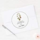 Zelfgemaakt voor jou chocolade cacao label (Envelop)