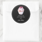 Zelfgemaakt voor jou cupcakes label (Tas)