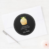 Zelfgemaakt voor jou cupcakes label (Envelop)