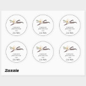 Zelfgemaakt voor jou vanille label (Vel)