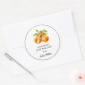 Zelfgemaakt voor uw abrikoos label (Envelop)