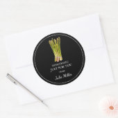 Zelfgemaakt voor uw asperge label (Envelop)