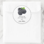 Zelfgemaakt voor uw BlackBerry label (Tas)