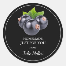 Zelfgemaakt voor uw BlackCurrant label