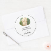 Zelfgemaakt voor uw bloemkool label (Envelop)