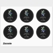 Zelfgemaakt voor uw blueberry label (Vel)