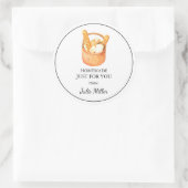 Zelfgemaakt voor uw brood label (Tas)